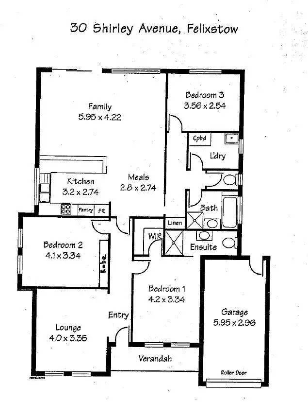 Floorplan of Homely house listing, 30 Shirley Avenue, Felixstow SA 5070