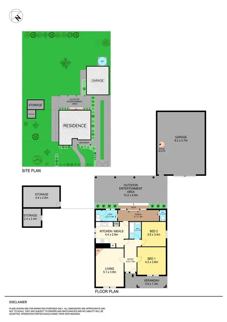 Floorplan of Homely house listing, 214 Clayton Street, Canadian VIC 3350