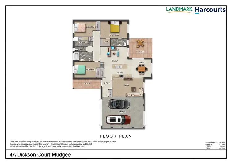 Floorplan of Homely house listing, 4A Dickson Court, Mudgee NSW 2850