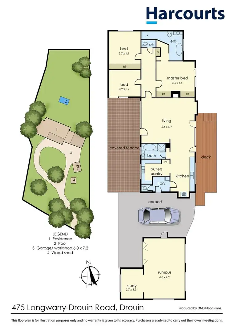 Floorplan of Homely house listing, Lot 2, 475 Longwarry Drouin Road, Drouin VIC 3818