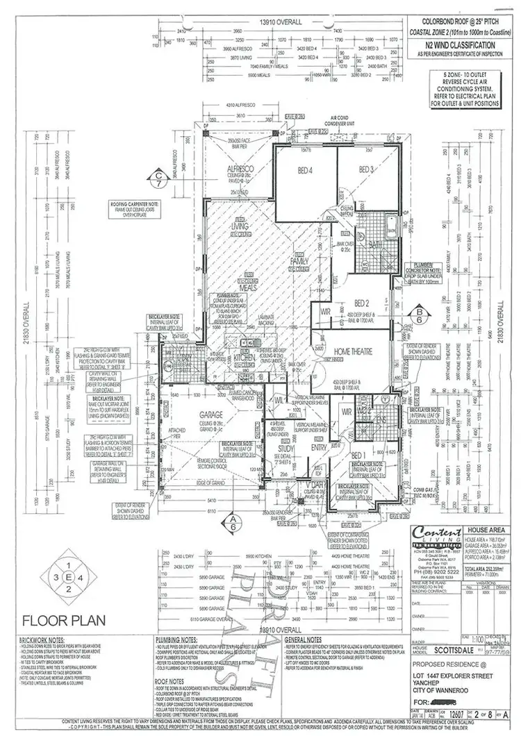 Floorplan of Homely house listing, 4 Explorer Street, Yanchep WA 6035