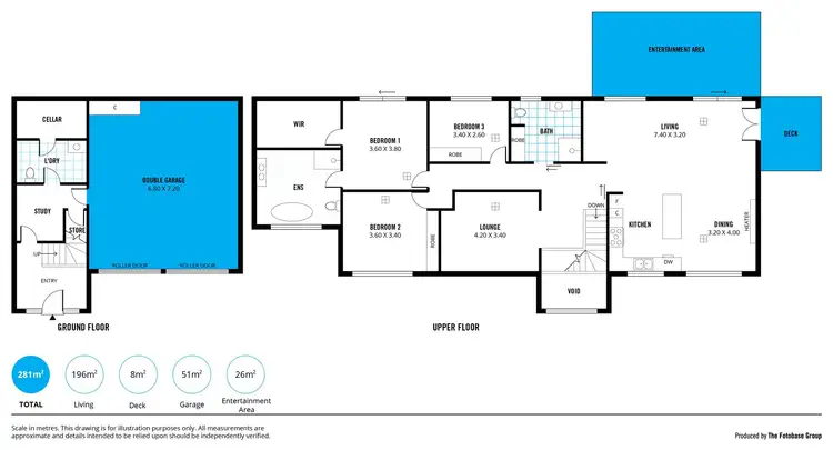 Floorplan of Homely house listing, 23 Highfield Drive, Aberfoyle Park SA 5159