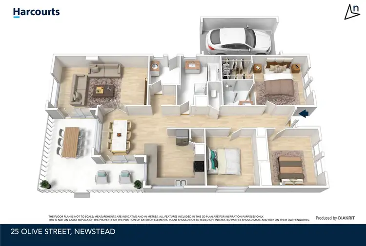 Floorplan of Homely house listing, 25 Olive Street, Newstead TAS 7250