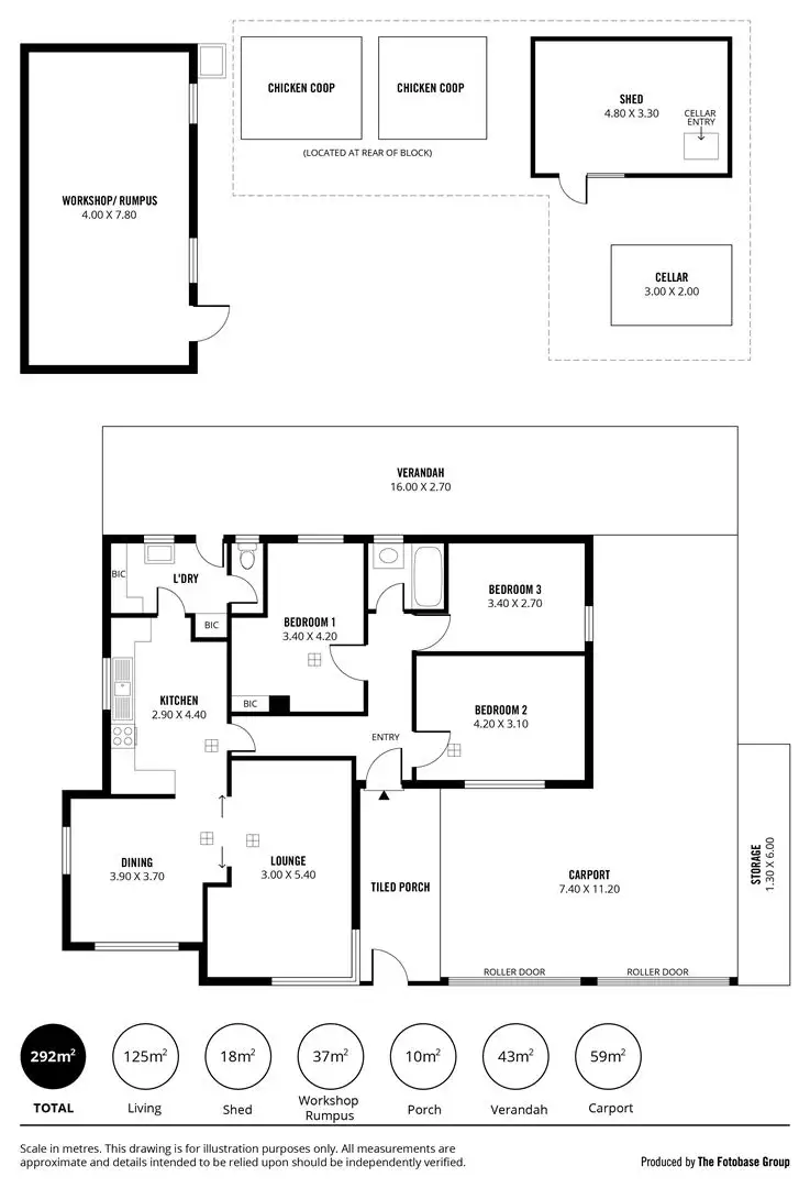 Floorplan of Homely house listing, 17 Yandra Street, Vale Park SA 5081