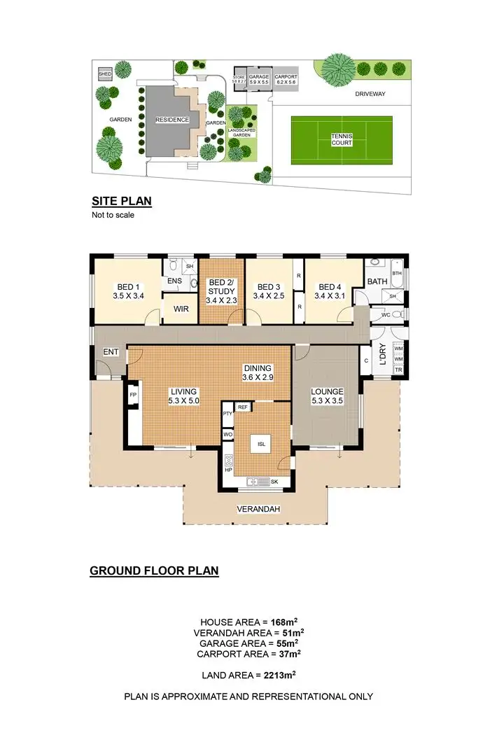 Floorplan of Homely house listing, 10 Pindara Place, Lesmurdie WA 6076