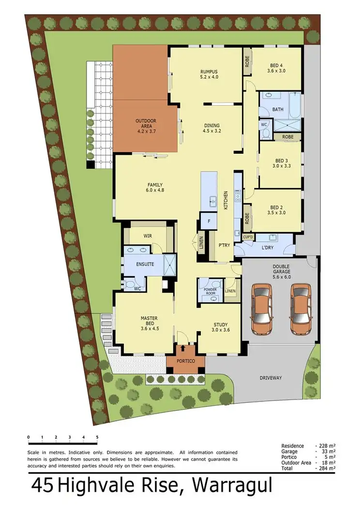 Floorplan of Homely house listing, 45 Highvale Rise, Warragul VIC 3820
