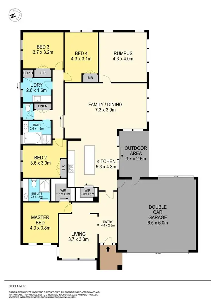 Floorplan of Homely house listing, 40 Lawrie Drive, Alfredton VIC 3350