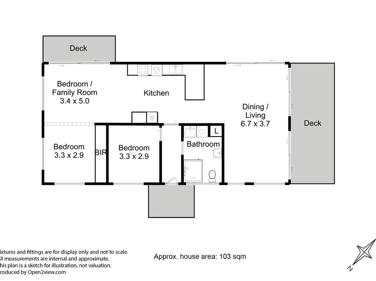 Floorplan of Homely house listing, 11 Percy Street, Port Huon TAS 7116