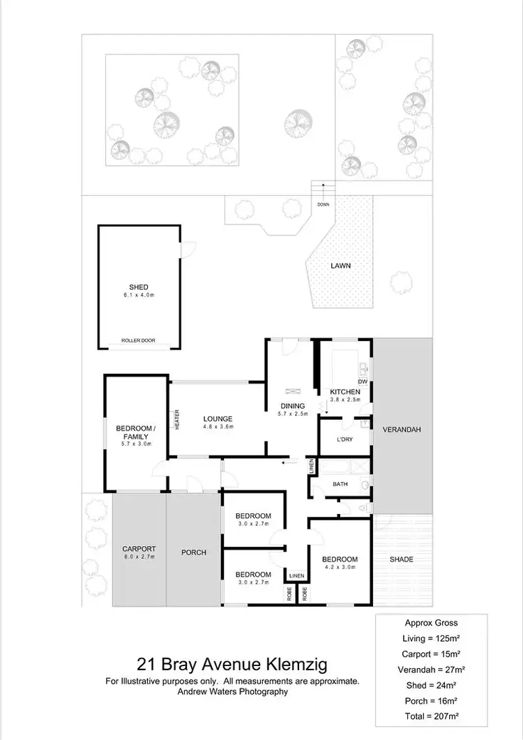 Floorplan of Homely house listing, 21 Bray Avenue, Klemzig SA 5087
