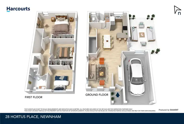 Floorplan of Homely house listing, 28 Hortus Place, Newnham TAS 7248