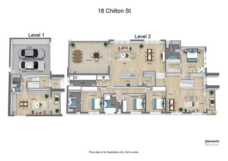 Floorplan of Homely house listing, 18 Chilton Street, Casey ACT 2913