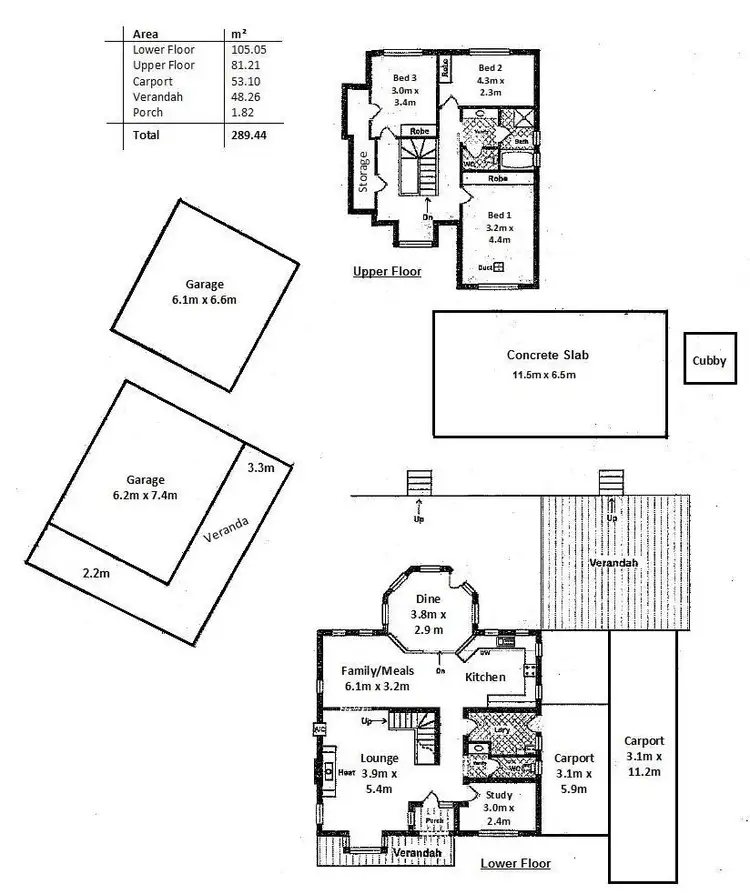 Floorplan of Homely house listing, 174 The Barracks, Cockatoo Valley SA 5351