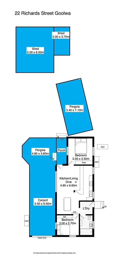 Floorplan of Homely house listing, 22 Richards Street, Goolwa SA 5214