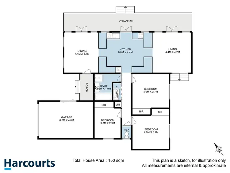 Floorplan of Homely house listing, 18 Coolstore Road, Huonville TAS 7109