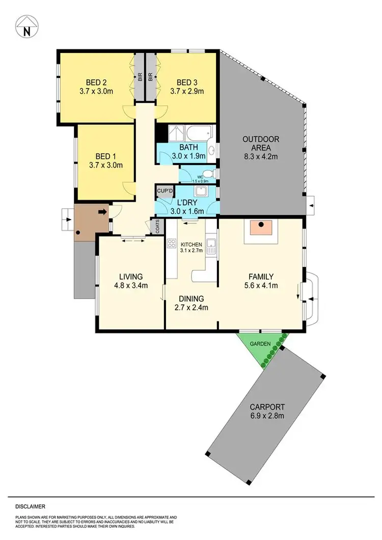 Floorplan of Homely house listing, 31 Webbcona Parade, Wendouree VIC 3355