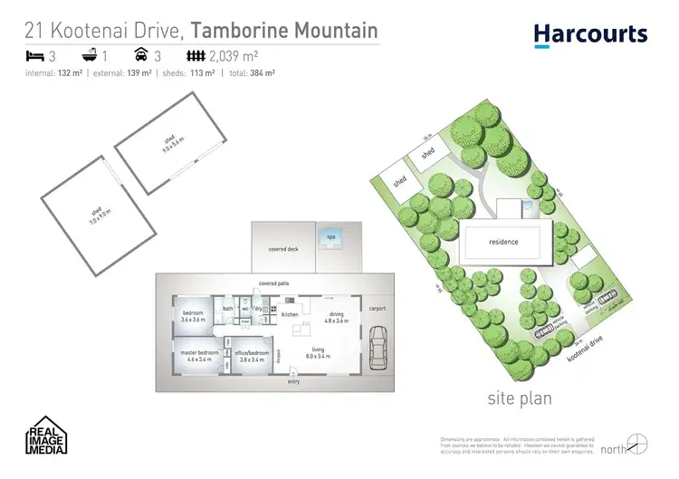 Floorplan of Homely house listing, 21 Kootenai Drive, Tamborine Mountain QLD 4272