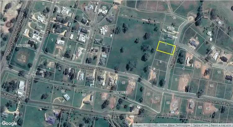 Floorplan of Homely land listing, 7 Highlands Road, Mansfield VIC 3722