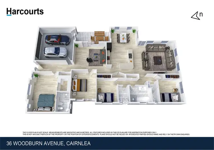 Floorplan of Homely house listing, 36 Woodburn Avenue, Cairnlea VIC 3023
