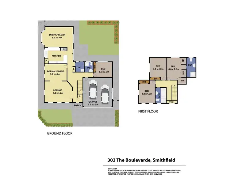 Floorplan of Homely house listing, 303 The Boulevarde, Smithfield NSW 2164