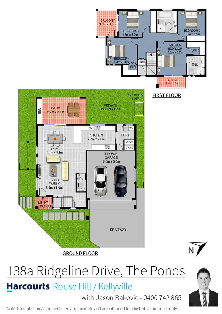 Floorplan of Homely house listing, 138A Ridgeline Drive, The Ponds NSW 2769