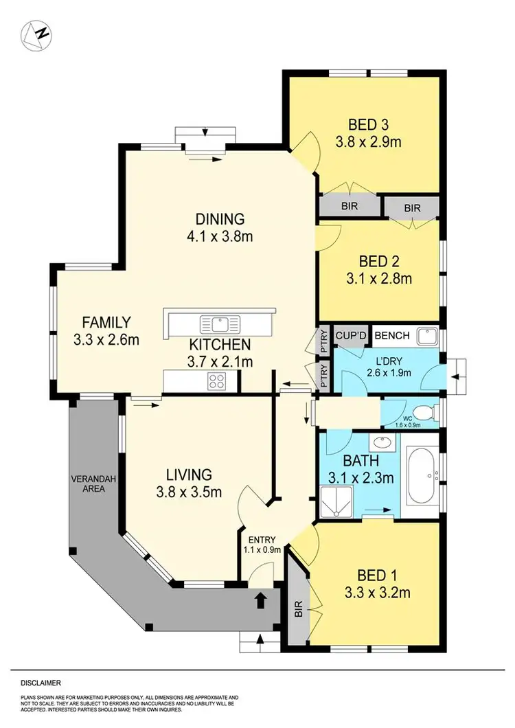 Floorplan of Homely house listing, 4 St Georges Street, Creswick VIC 3363