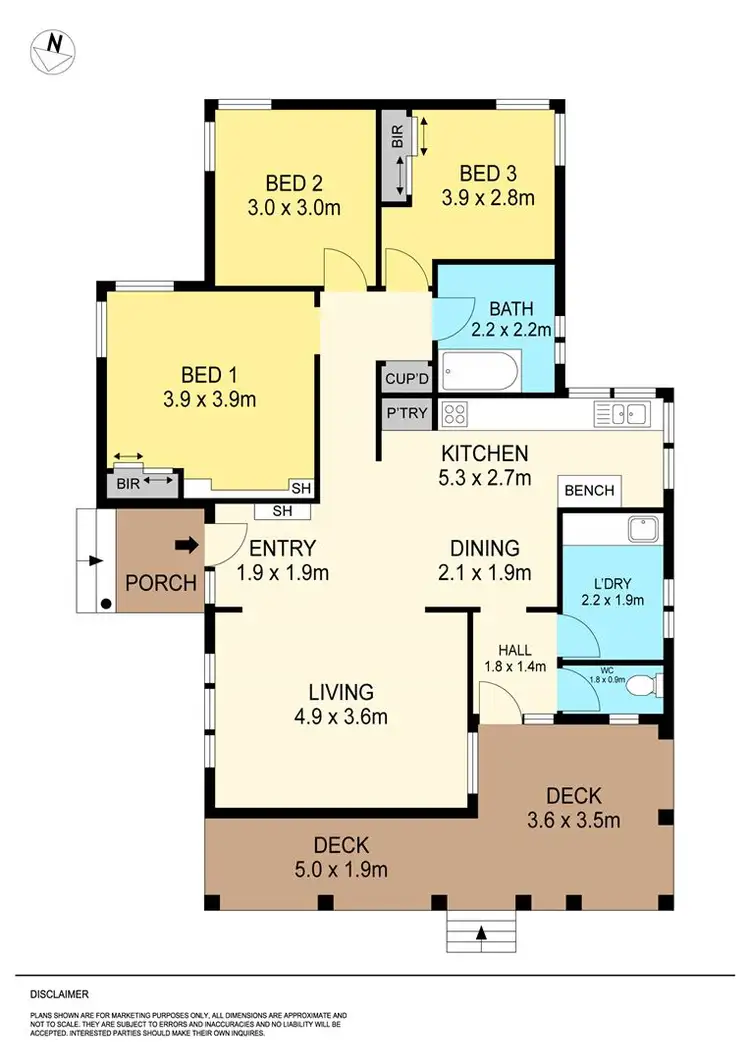 Floorplan of Homely house listing, 135 Scott Parade, Ballarat East VIC 3350