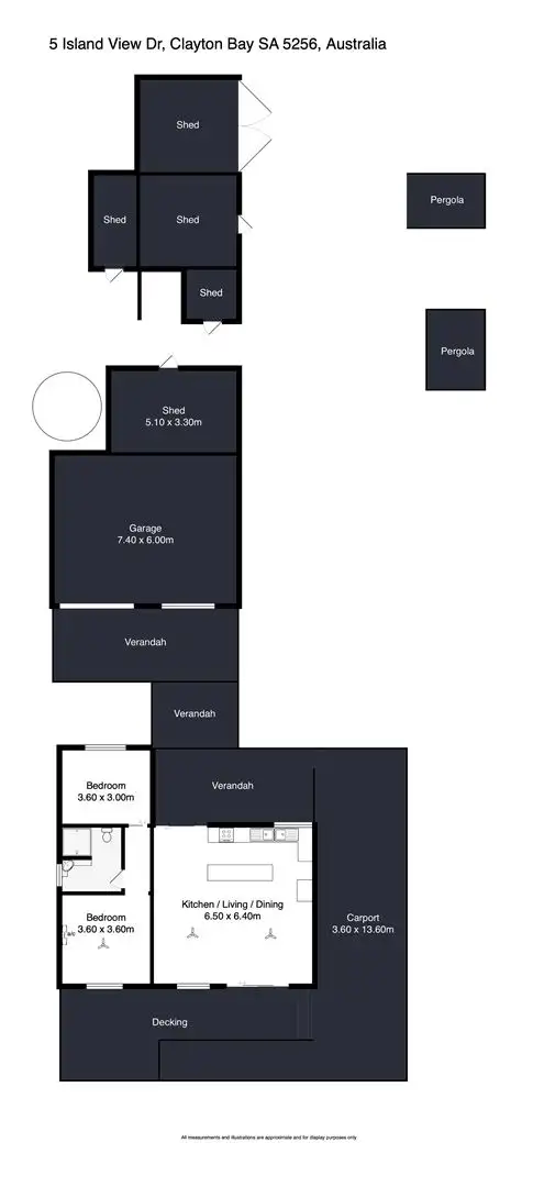 Floorplan of Homely house listing, 5 Island View Drive, Clayton Bay SA 5256