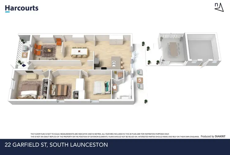 Floorplan of Homely house listing, 22 Garfield St, South Launceston TAS 7249
