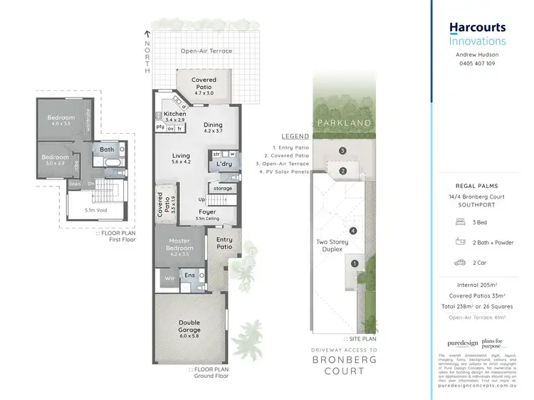 Floorplan of Homely house listing, 14/4 Bronberg Court, Southport QLD 4215