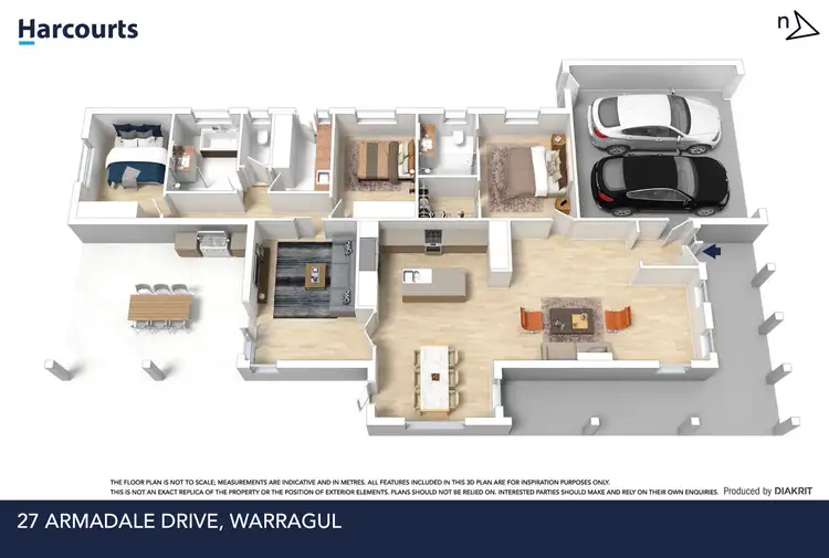 Floorplan of Homely house listing, 27 Armadale Drive, Warragul VIC 3820