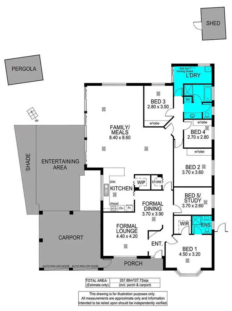 Floorplan of Homely house listing, 14 Osmanli Drive, Hallett Cove SA 5158