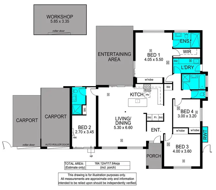 Floorplan of Homely house listing, 8 Constellation Street, Hallett Cove SA 5158