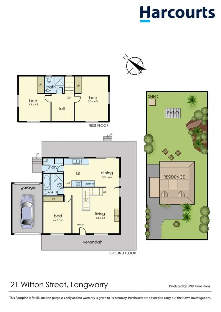 Floorplan of Homely house listing, 21 Witton Street, Longwarry VIC 3816