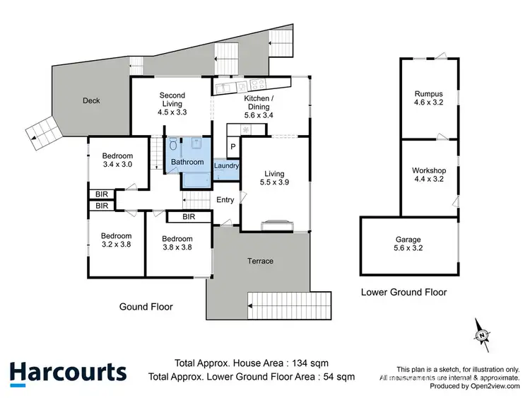Floorplan of Homely house listing, 23 Delta Avenue, Taroona TAS 7053