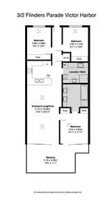 Floorplan of Homely apartment listing, 3/2 Flinders Parade, Victor Harbor SA 5211