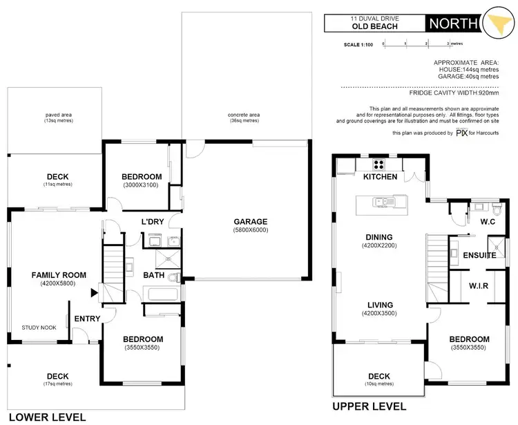 Floorplan of Homely house listing, 11 Duval Drive, Old Beach TAS 7017