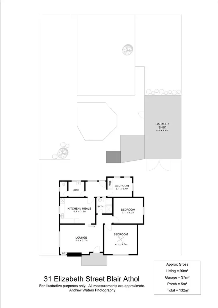 Floorplan of Homely house listing, 31 Elizabeth Street, Blair Athol SA 5084