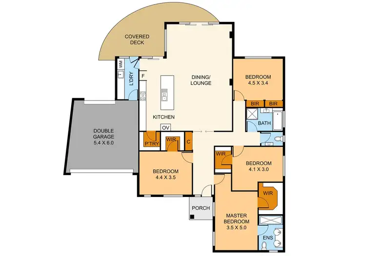 Floorplan of Homely unit listing, 2/3 Reve Street, Boronia VIC 3155