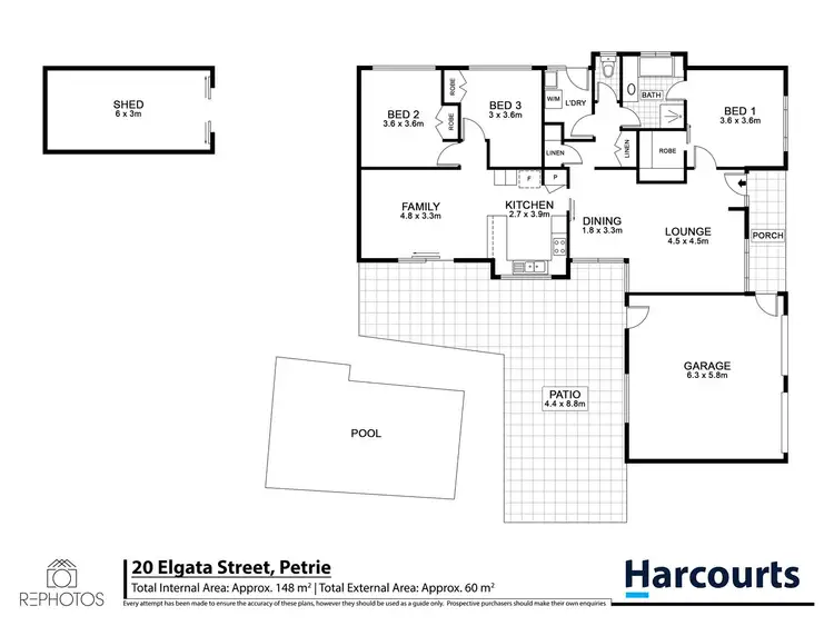 Floorplan of Homely house listing, 20 Elgata St, Petrie QLD 4502