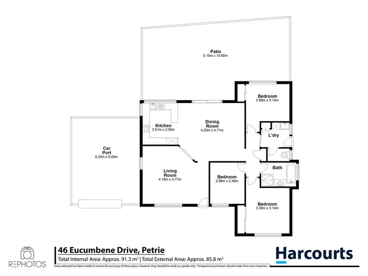 Floorplan of Homely house listing, 46 Eucumbene Dr, Petrie QLD 4502