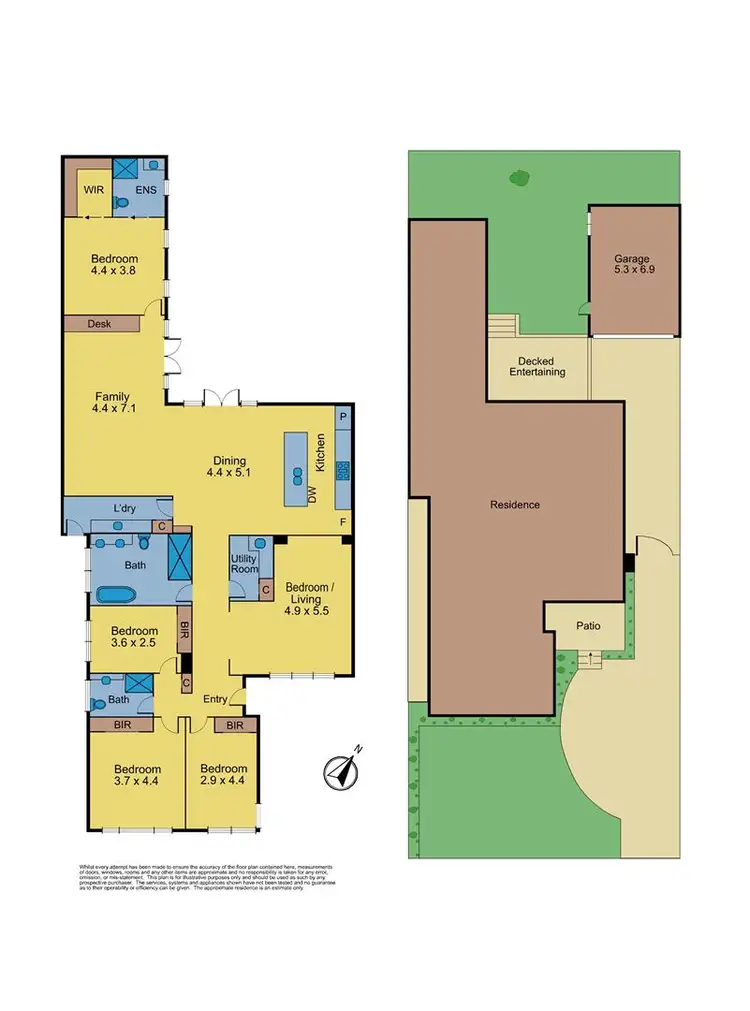 Floorplan of Homely house listing, 9 Lusk Drive, Vermont VIC 3133