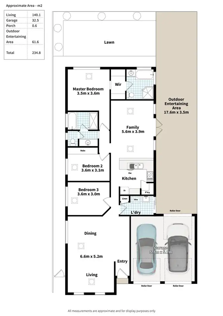 Floorplan of Homely house listing, 17 Omega Drive, Seaford Rise SA 5169