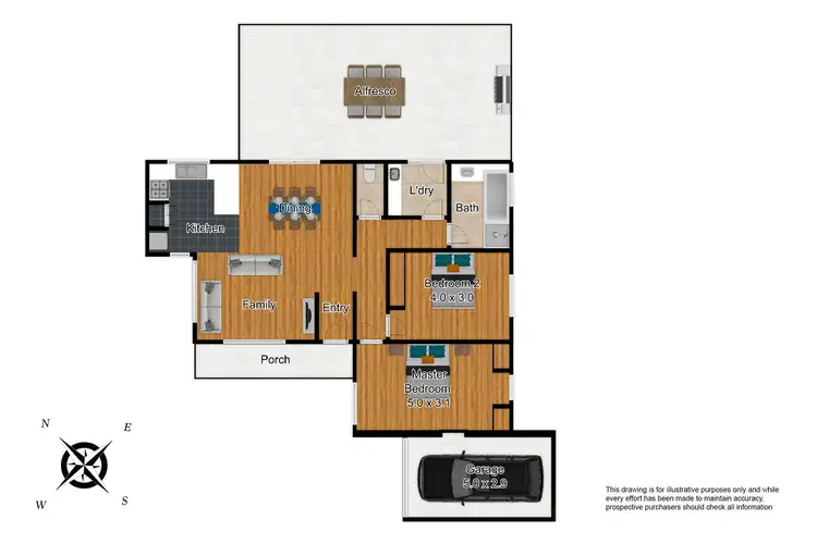 Floorplan of Homely unit listing, 2/21 Parkview Close, Dandenong VIC 3175