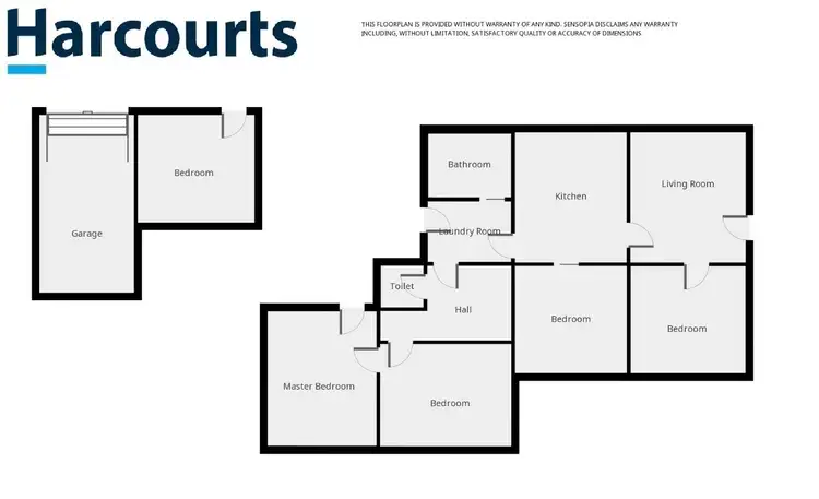 Floorplan of Homely house listing, 80 Elizabeth Street, Edenhope VIC 3318
