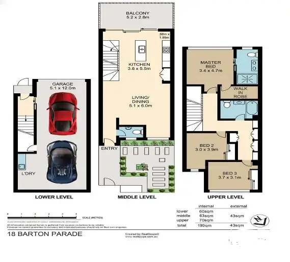 Floorplan of Homely house listing, 18 Barton Parade, Balmoral QLD 4171