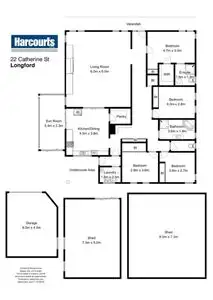 Floorplan of Homely house listing, 22 Catherine Street, Longford TAS