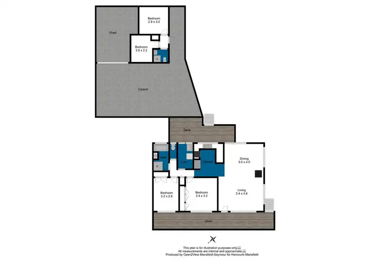 Floorplan of Homely house listing, 7 Willow Lake Drive, Macs Cove VIC 3723