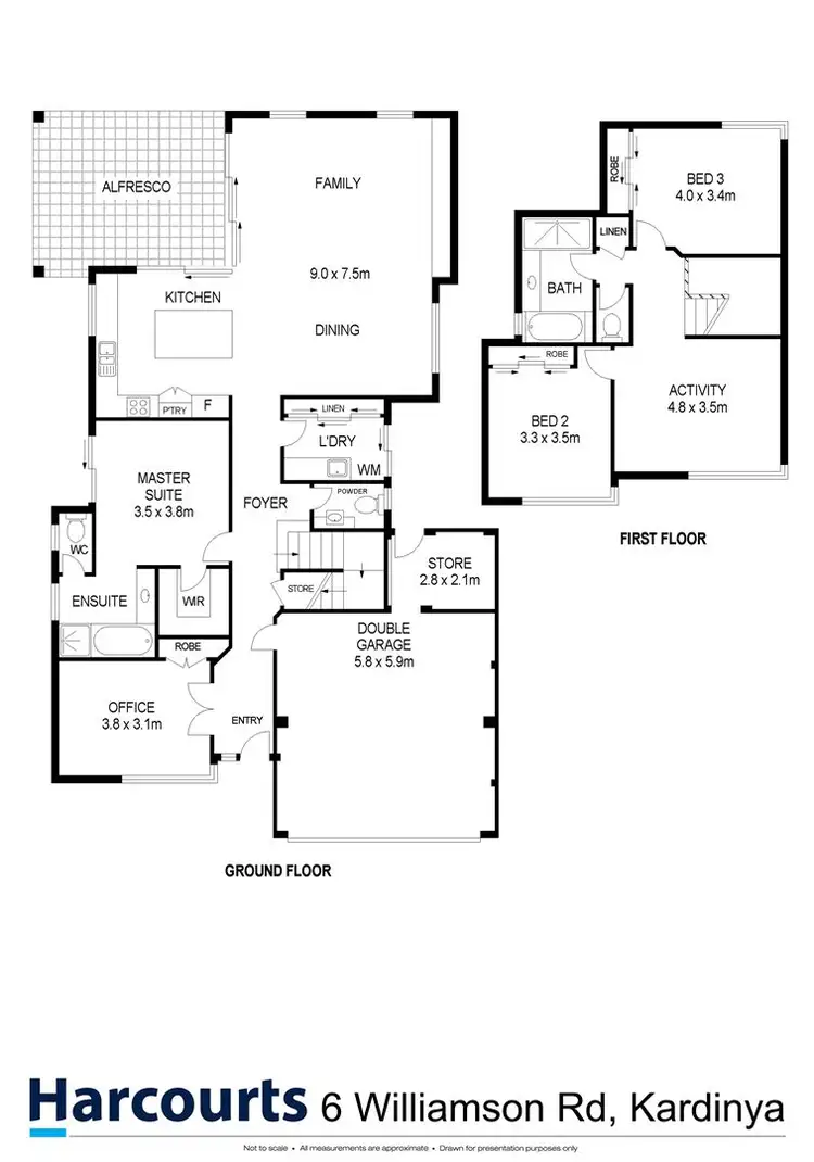 Floorplan of Homely house listing, 6B Williamson Road, Kardinya WA 6163