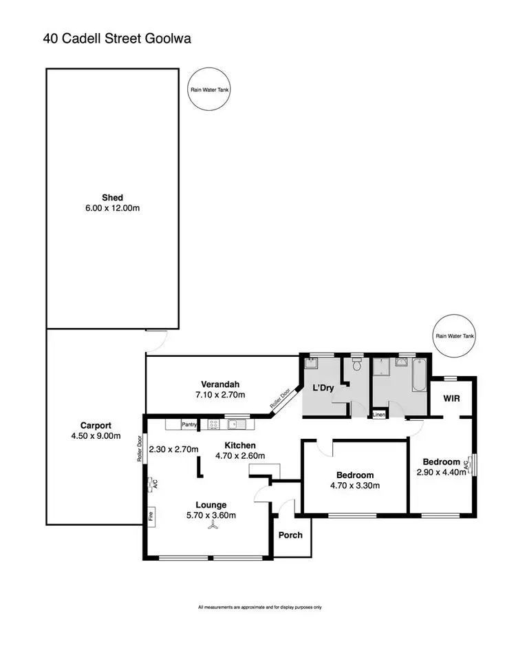 Floorplan of Homely house listing, 40 Cadell Street, Goolwa SA 5214