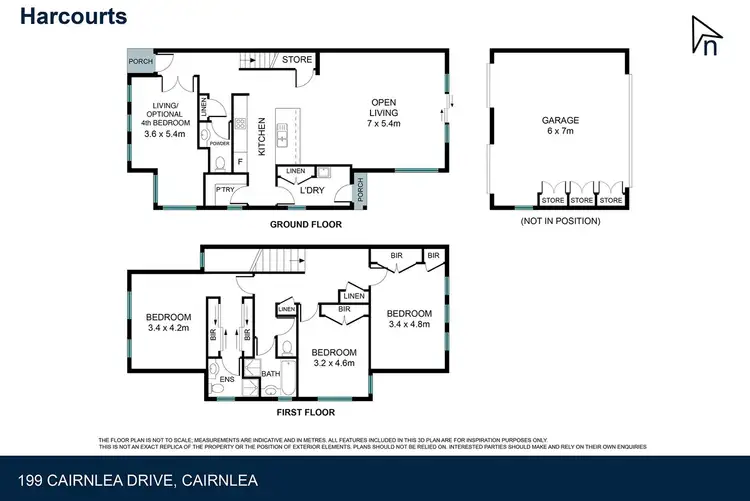 Floorplan of Homely townhouse listing, 199 Cairnlea Drive, Cairnlea VIC 3023